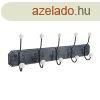 Fali akaszt 5five Simply Smart Fekete Fa 60 x 20 cm MOST 15