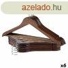 Fogas szett Max Home Barna Fa Acl 44,5 x 23 x 1 cm 10 Darab