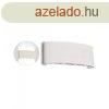 Design oldalfali LED lmpatest, 8W, fehr, termszetes fehr