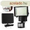 Napelemes mozgsrzkels 100 LED -es reflektor lmpa