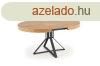 Bvthet tkezasztal 120/160 cm, tlgy fekete - RONDELLE -