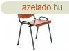 LIN-ISO Wood Nero trgyalszk fa lfellettel
