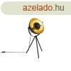 Asztali lmpa fekete arannyal 63,3 cm llthat hromlb - 