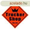 TruckerShop reklm matrica 30x30cm