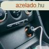 Auts szivargyjt adapter - 2 x USB aljzattal - 2,4 A - Fek