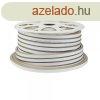 LED flexibilis csk, 80 SMD/m, 12*24mm, 230V, meleg fehr f