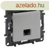Legrand Nilo Step 1XRJ45 Cat.6 UTP aljzat, alumnium, Legra