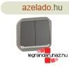 Legrand Plexo 55 ketts vltkapcsol jelzfnnyel 10A, antr