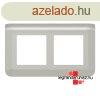 Legrand Program Mosaic 2x2 modulos keret, vzszintes, alumn