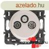 Legrand Cliane TV-Rdi-SAT aljzat, tmen, 14 dB, titnium