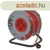 EMOS P09240, Kbeldob 40 m / 4 aljzat / narancssrga / PVC /