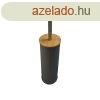 WC-kefe Versa Fekete Fm Bambusz 38,4 cm MOST 6891 HELYETT 3
