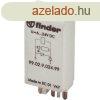 Finder LED-es llapotjelz+vddida modul