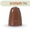 Sznes porceln foglalat E27 barna