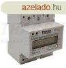 LCD kijelzs egyfzis ramvlts fogyasztsmr 230V / 5 A