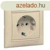 Legrand Valena 2P+F komplett dugalj elefntcsont