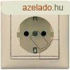 Legrand Valena 2P+F komplett dugalj kiemelvel elefntcsont