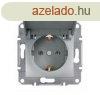 Schneider Asfora aljzat (dugalj) 2P+F, csapfedeles, keret n