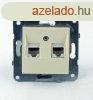 Panasonic Karre Plus RJ45 CAT 5E dupla FALI ALJZAT bzs (ker