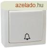 Falon kvli nyomkapcsol 10AX/250VAC, IP20 (N101)