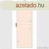 Szaunaajt veglap bronz 600x1800x8mm fggleges foganty fu