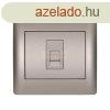 Rhyme egyes telefon aljzat RJ11 Szrke metl