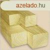 Felletkezelt fa oszlop kertselemekhez 7 X 7 X 100 cm