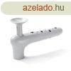 Kilincsvd szilikon ajttkzvel #szrke