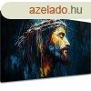 Peaceful Jesus | Festett akrillal s arany levllel