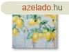Kzzel festett kp CITROM 60x60 cm  (kzzel festett kpek)