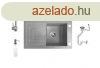 NERO Cortina Grnit mosogat + Csaptelep + Adagol (szrke)