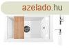 Grnit mosogat Nero Panama + kihzhat Linea csaptelep + v