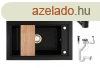 Grnit mosogat Nero Panama + kihzhat Shower csaptelep + v