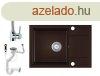 Grnit Mosogat EOS Adria + Krm Csaptelep + Dugemel (st