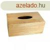 Kinghoff zsebkendtart doboz - bambuszfa (KH-1690)