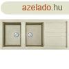 Elleci Best 500 grnit mosogat medence Bianco Antico