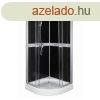 Classic 90x90 cm Black htfalas zuhanykabin zuhanytlcval