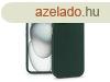 Apple iPhone 15 szilikon htlap - Frame - zld