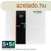 5kW Egyfzis, hibrid napelem inverter, hlzati be-/ki kapc
