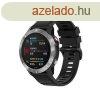 FIXED Szilikon szj Garmin QuickFit okosrhoz 22mm, fekete