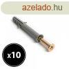 Handy Tipli + csavar - 10 x 80 mm - 10 db / csomag (04815C)
