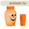 Italadagol csappal, manyag pohrszettel - halloweeni tk -