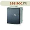 AQUATOP 9870H falon kvli vltkapcsol, 10 A, IP54, szrke