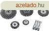 EXTOL CRAFT drtcsiszol krkefe kszlet; 6mm-es csap, 25-38