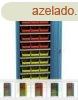 SPP 02 A alkatrsztrol szekrny 9 polccal, 30 db PB4 box-s