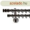 Landhouse 19mm karnis dupla fekete krm Bono vggel