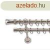 Landhouse 19mm karnis dupla inox Madonna vggel