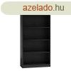 R80 polcos szekrny, fekete