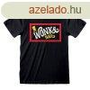 Unisex rvid ujj pl Willy Wonka Wonka Bar Fekete MOST 314