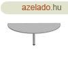 Trgyalv asztalokhoz F-152, 1/2 kr, 160x80 cm, cslbbal 